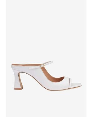 Malone Souliers Rania 70 Nappa Leather Sandals - White