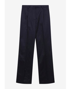 Prada Straight-Leg Chino Pants - Blue