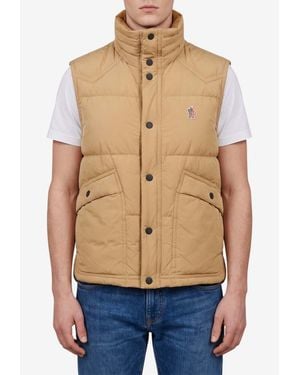 Moncler Evans Padded Vest - Blue