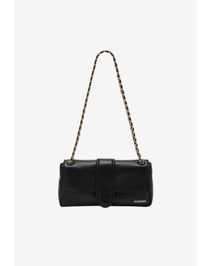 Jacquemus Chaine Soft Nappa Shoulder Bag - White