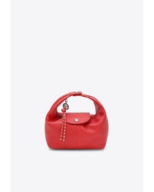 Longchamp Mini Le Pliage Xtra Top Handle Bag - Red