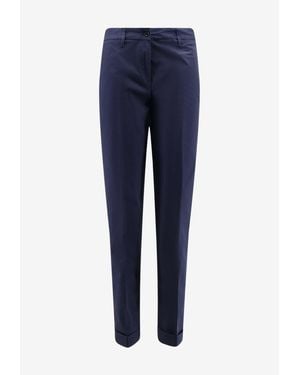 Aspesi Straight-Leg Tailored Pants - Blue