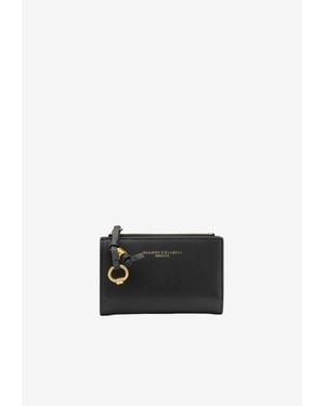 Gianni Chiarini Compact Nappa Leather Wallet - White