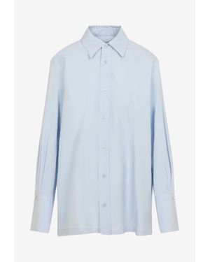 Carven Long-Sleeved Formal Shirt - Blue