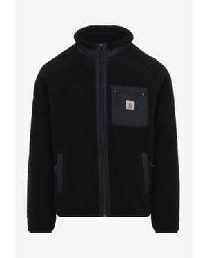Carhartt Prentis Liner Pile Fleece Zip-Up Jacket - Black