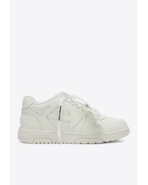 Off-White c/o Virgil Abloh Out Of Office Lace-Up Trainers - White