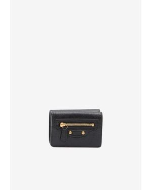 Balenciaga Mini Le City Wallet - White
