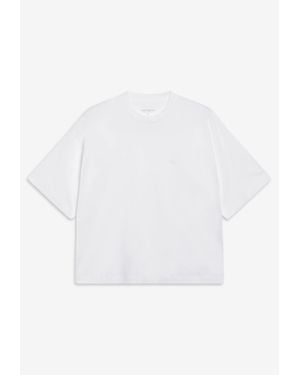 Carhartt Chester Cropped T-Shirt - White
