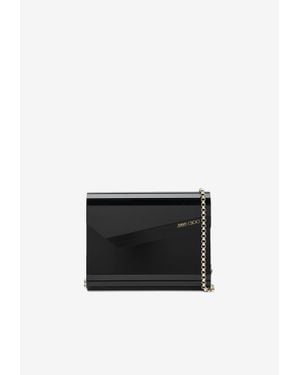 Jimmy Choo Candy Acrylic Clutch in Black | Lyst