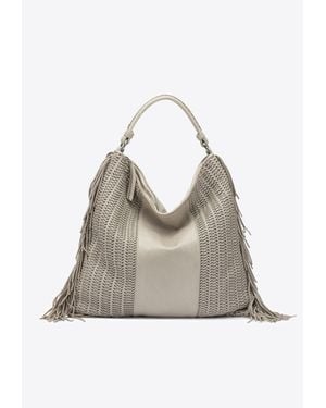 Giancarlo Nevola Perforated Tote Bag - Natural