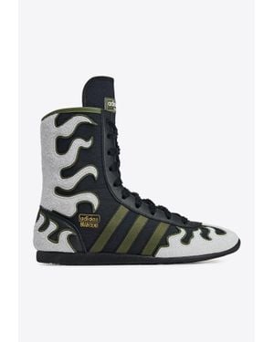 adidas X Brain Dead Japan High-Top Sneakers - Black