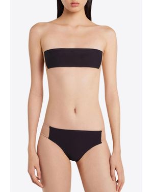 Courreges Illusion Bikini Set - Black
