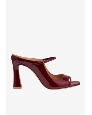Malone Souliers Rania 90 Patent Leather Sandals - Red