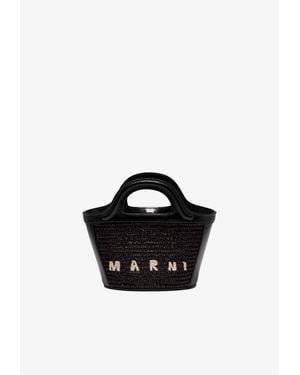 Marni Tropicalia Bucket Bag - Black