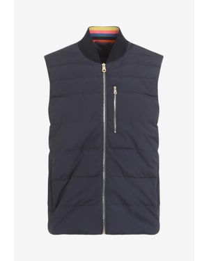 Paul Smith Hybrid Down Gilet - Blue