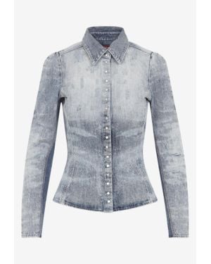 DIESEL De-Masly Denim Shirt - Blue