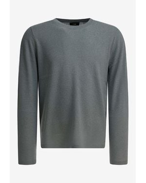 Vince Cashmere-Blend Crewneck Sweater - Gray