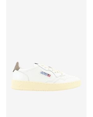 Autry Medalist Low-Top Sneakers - Natural