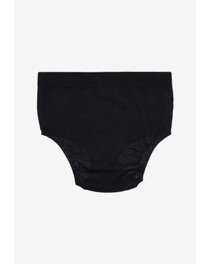 P.A.R.O.S.H. Babystretch Stretch Panties - Black