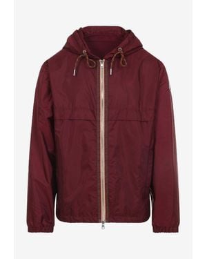 Moncler Nidge Zip-Up Jacket - Red