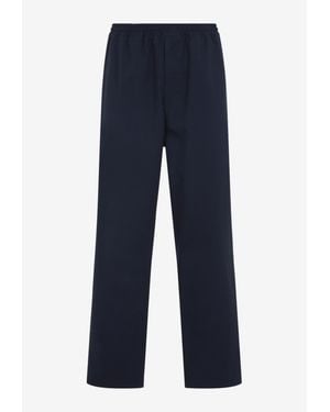 Prada Straight-Leg Tailored Pants - Blue