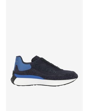 McQueen Sprint Runner Low-Top Sneakers - Blue