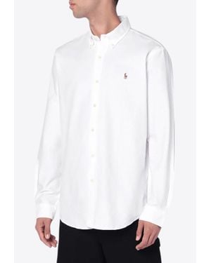 Polo Ralph Lauren Oxford Long-Sleeved Shirt - White
