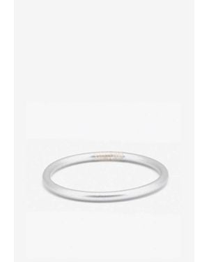 Baan Essential Classic Bangle - White