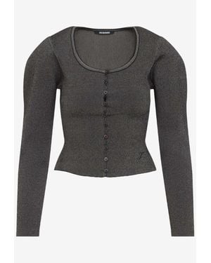 Jacquemus Sera Knit Cardigan - Black