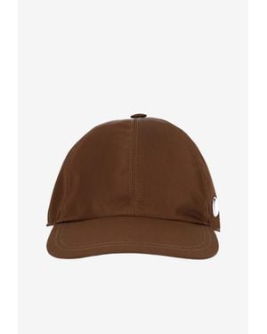 Stella McCartney Logo Baseball Cap - Brown