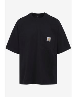 Carhartt Short Sleeves Work Pocket T-Shirt - Black