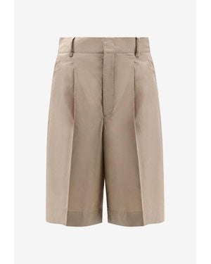 Soeur Imogen Tailored Shorts - Natural
