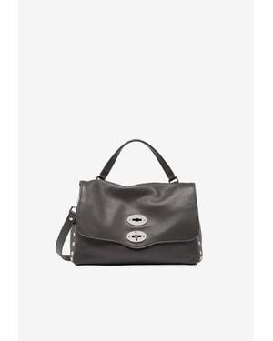 Zanellato Small Postina Daily Shoulder Bag - Gray