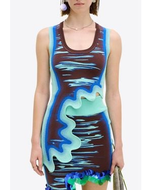 Ph5 Kerry Wavy Tank Top - Blue