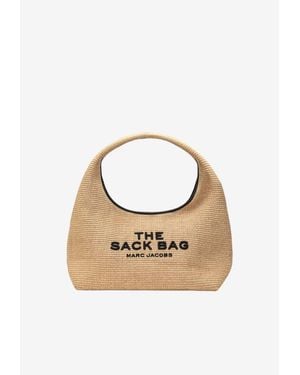 Marc Jacobs Woven Sack Hobo Bag - White