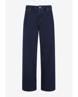 Ami Paris Straight-Leg Jeans - Blue