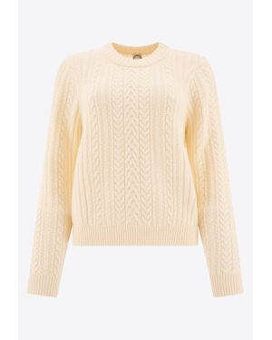 Ines De La Fressange Paris Marlon Crewneck Sweater - White