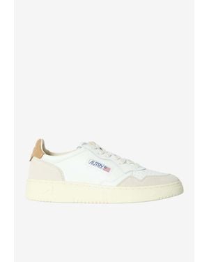Autry Medalist Low-Top Sneakers - Natural