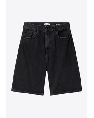 Carhartt Brandon Washed Denim Shorts - Blue