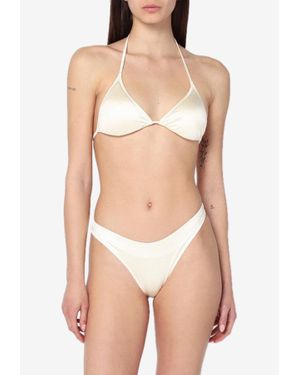 VENUJA Signature Triangle Bikini - White