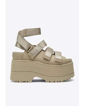 UGG Goldenrise 110 Platform Sandals - Natural