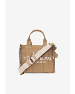 Marc Jacobs Small Jacquard Top Handle Bag - Natural