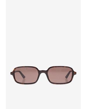 Chloé Judy Rectangular Sunglasses - Brown