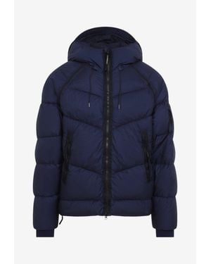 C.P. Company Medium Down Shield Jacket - Blue