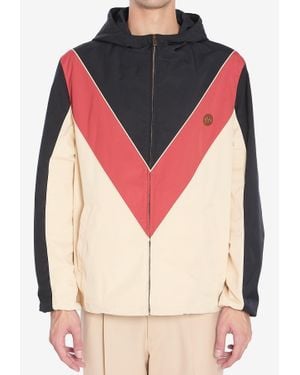 Valentino Vlogo Windbreaker Jacket - Pink