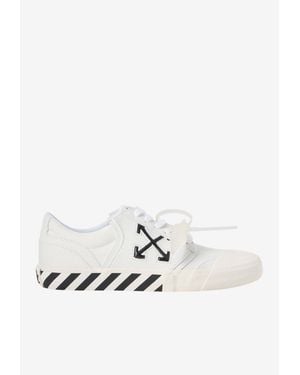 Off-White c/o Virgil Abloh Vulcanized Undercut Low-Top Trainers - White
