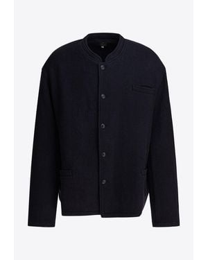 Needles Kersey Wool Long-Sleeved Jacket - Blue