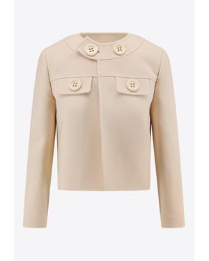 セリーヌ Garance ジャケット CELINE セリーヌ ツイードジャケット/VESTE GARANCE レディース