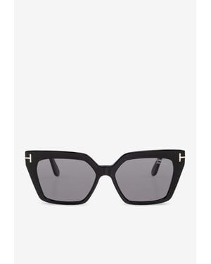 Tom Ford Winona Rectangular Sunglasses - Grey