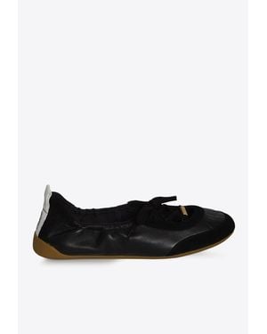 Chloé Kick Low-Top Ballet Sneakers - Black